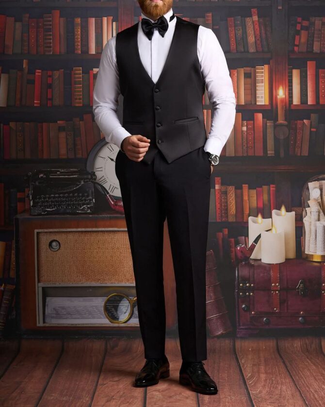 Classic Black Tuxedo for Men – Timeless German Elegance | Berlinaf